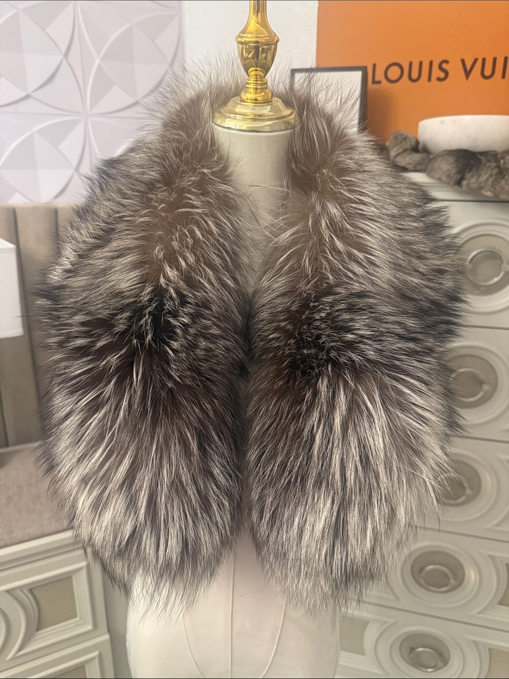 Real Fox fur scarf VISÓN D’Or